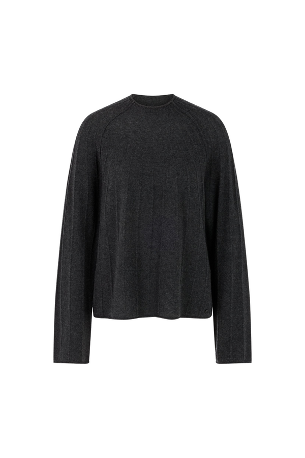 Charcoal Cashmere Sweater