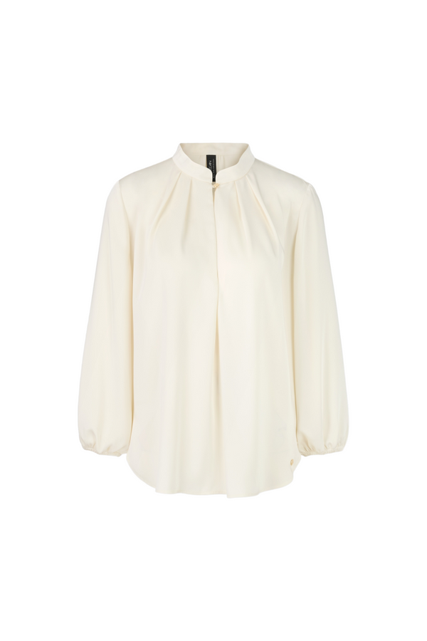 Cream Satin Blouse