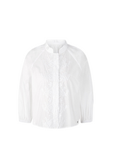 White Cotton Bohemian Blouse