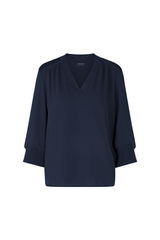 Navy Casual Blouse