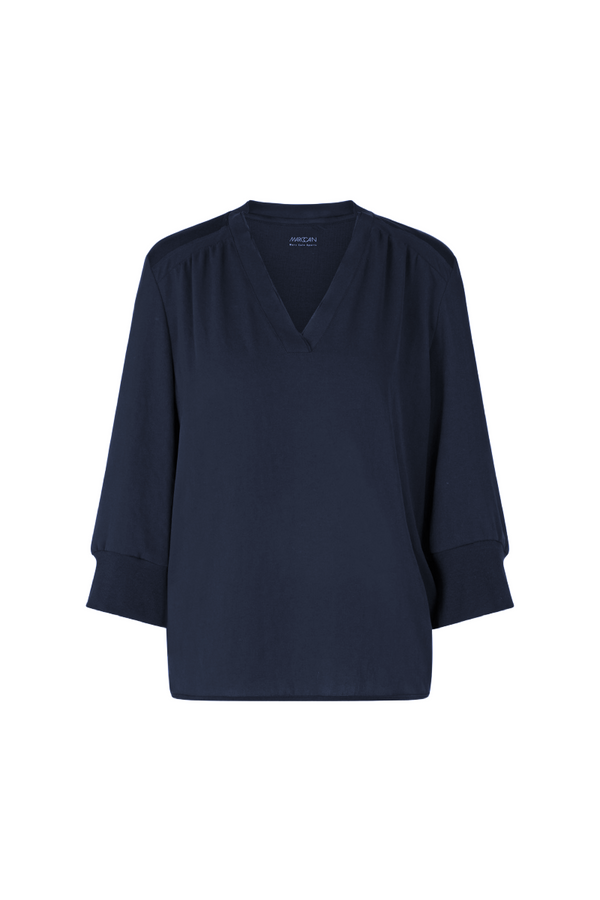 Navy Casual Blouse