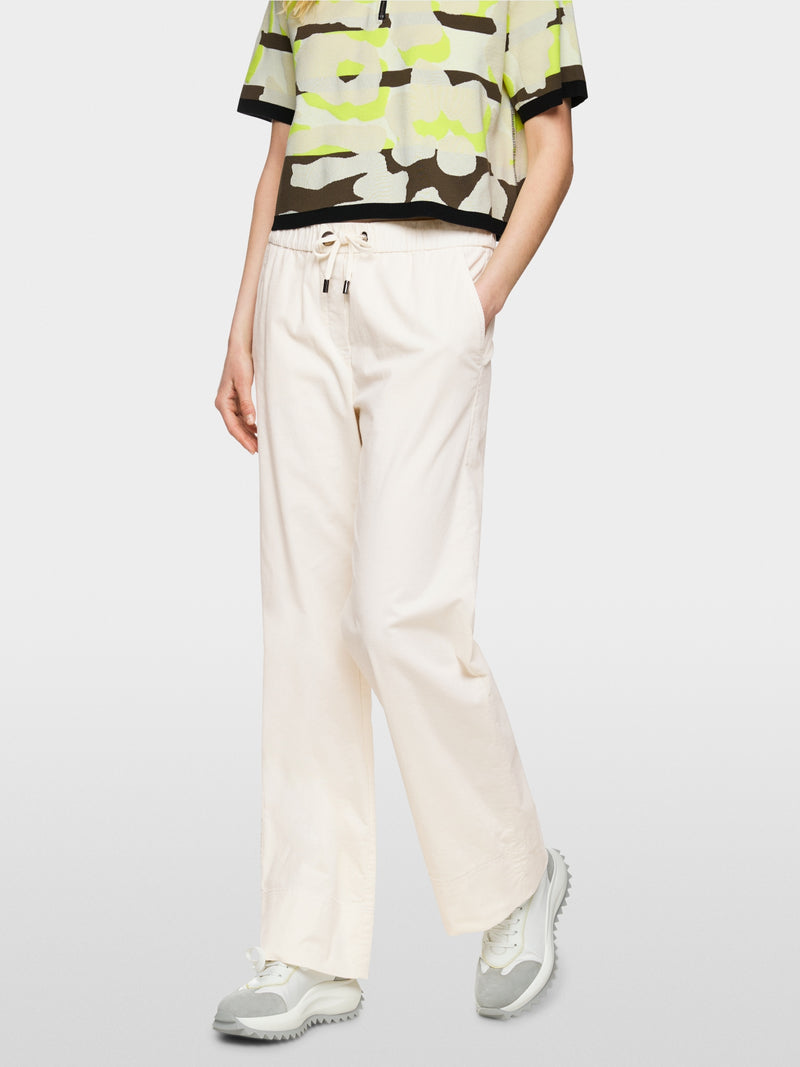 Cream Wide Leg Cords