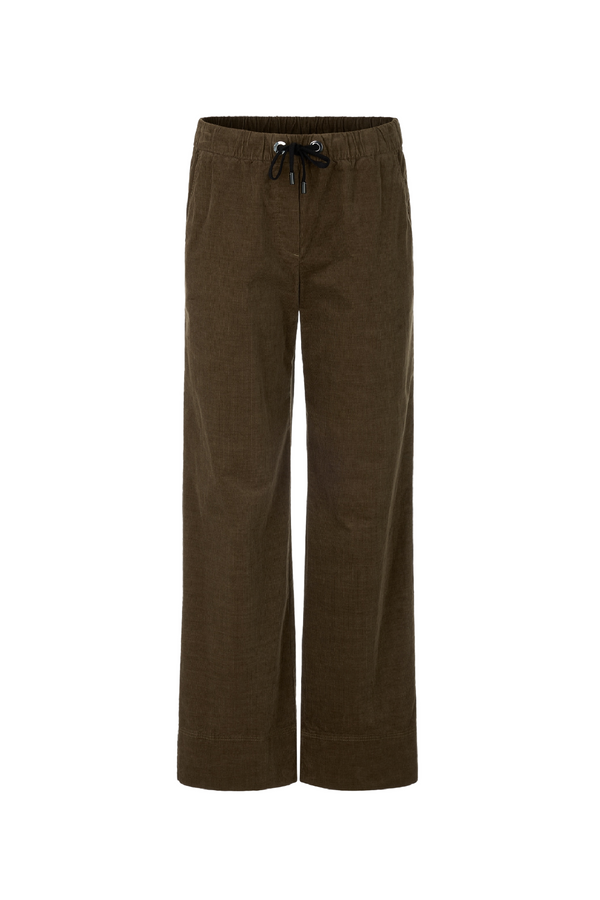 Olive Wide Leg Cords