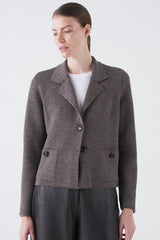 Wool Knitted Blazer