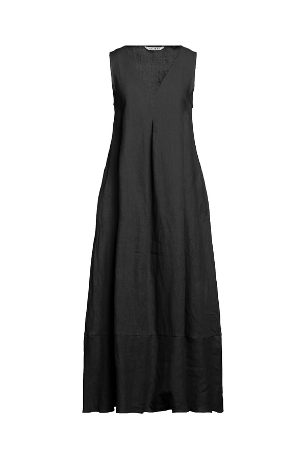 Black Linen Dress