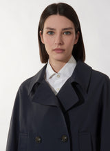 Navy Swing Jacket