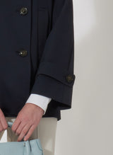 Navy Swing Jacket