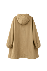Camel Techno Parka Coat