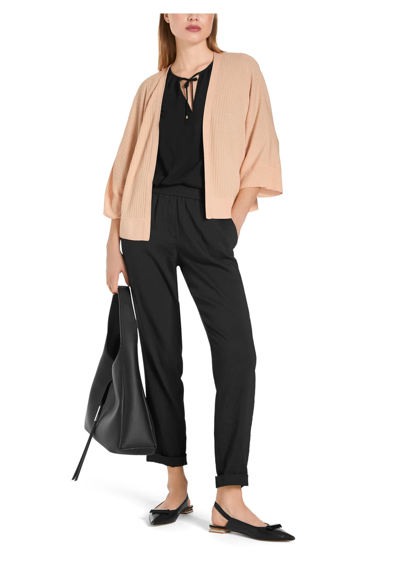 Blush White Kimono Cardigan