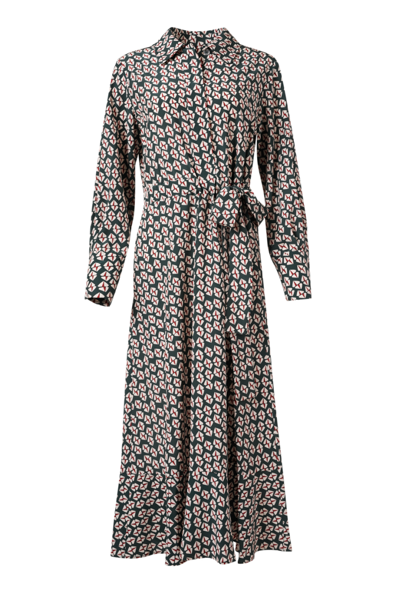 Graphic Print Dress