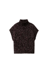 Burgundy Hand Knit Sweater