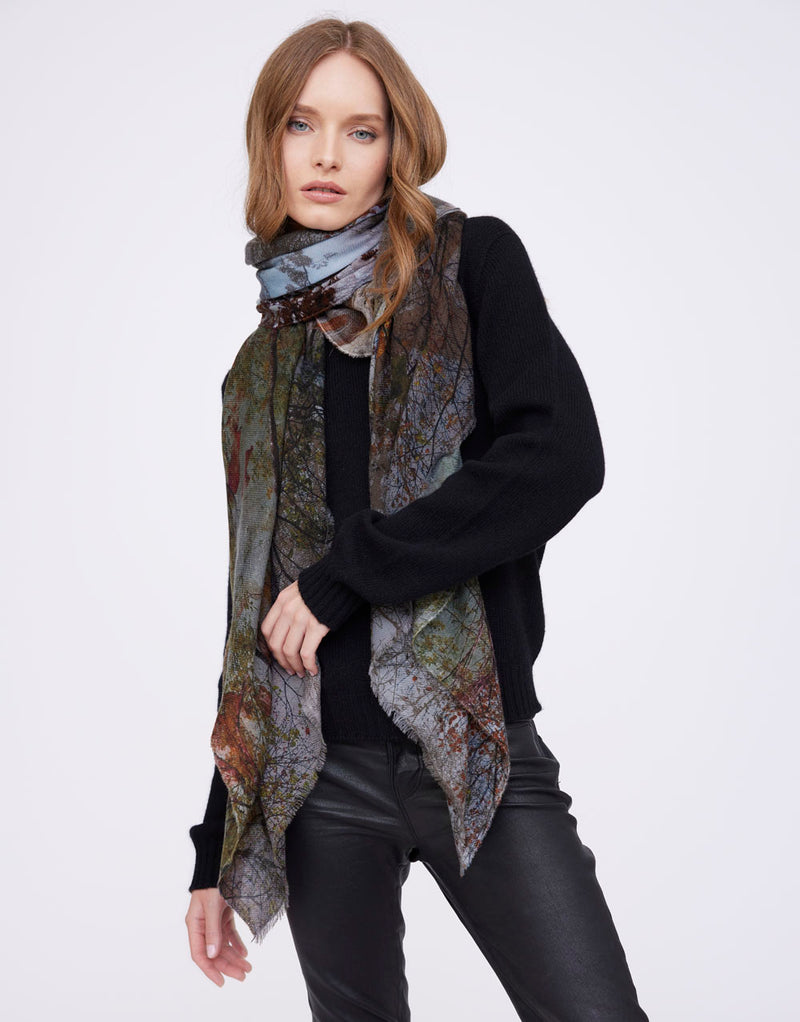 Forest Printed Scarf