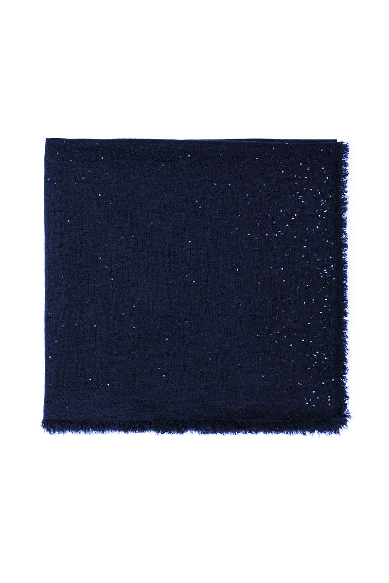 Navy New Domenica Scarf