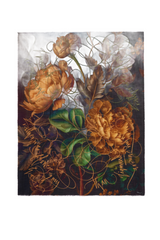 Flowering Wool Scarf