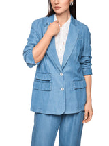 Chambray Relaxed Blazer