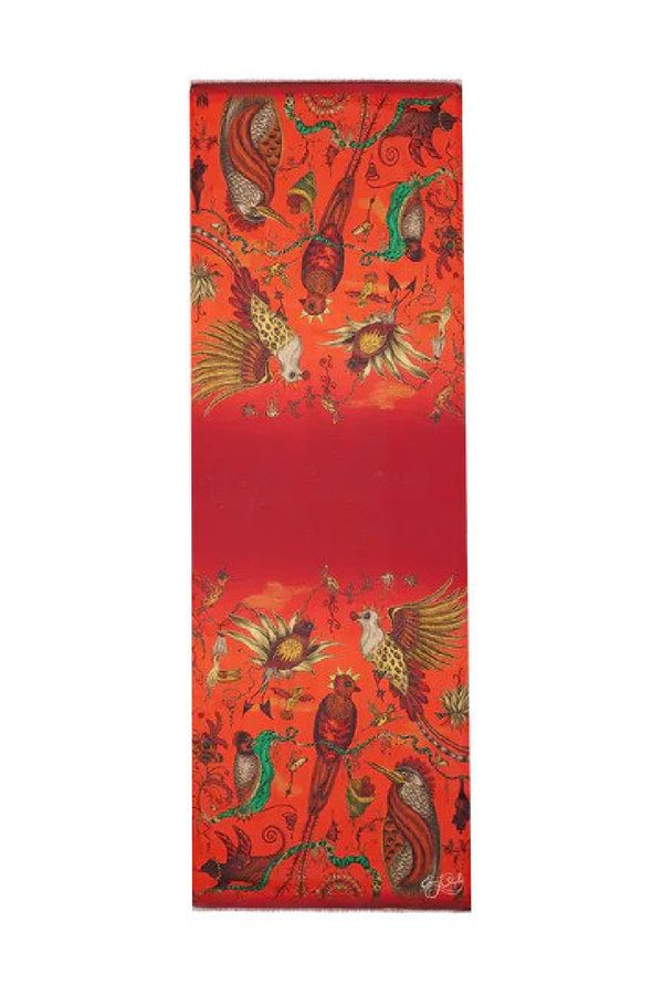 Quetzal Flame Modal Scarf