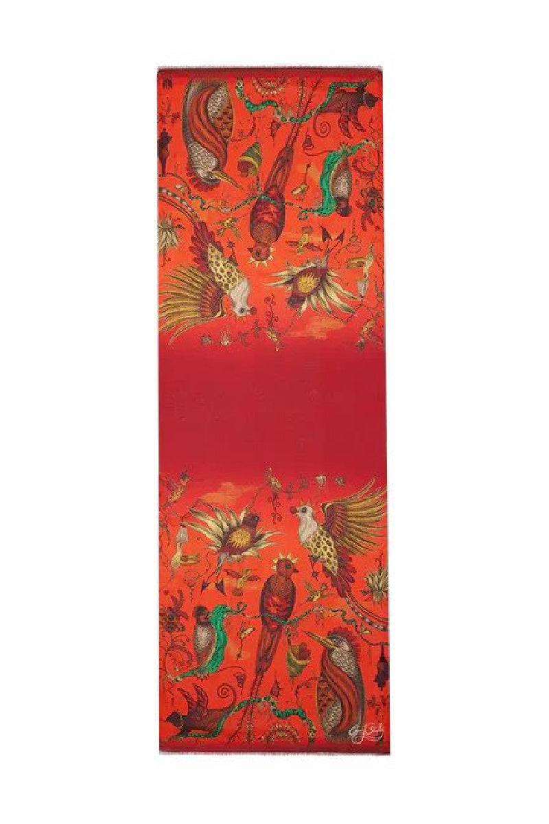 Quetzal Flame Modal Scarf