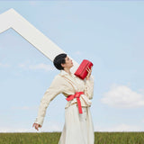 Red Philia Clutch