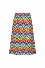 Sequin Wave Skirt