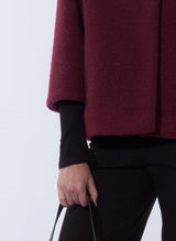 Burgundy Wool Jacket