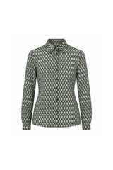 Silver Chain Print Shirt
