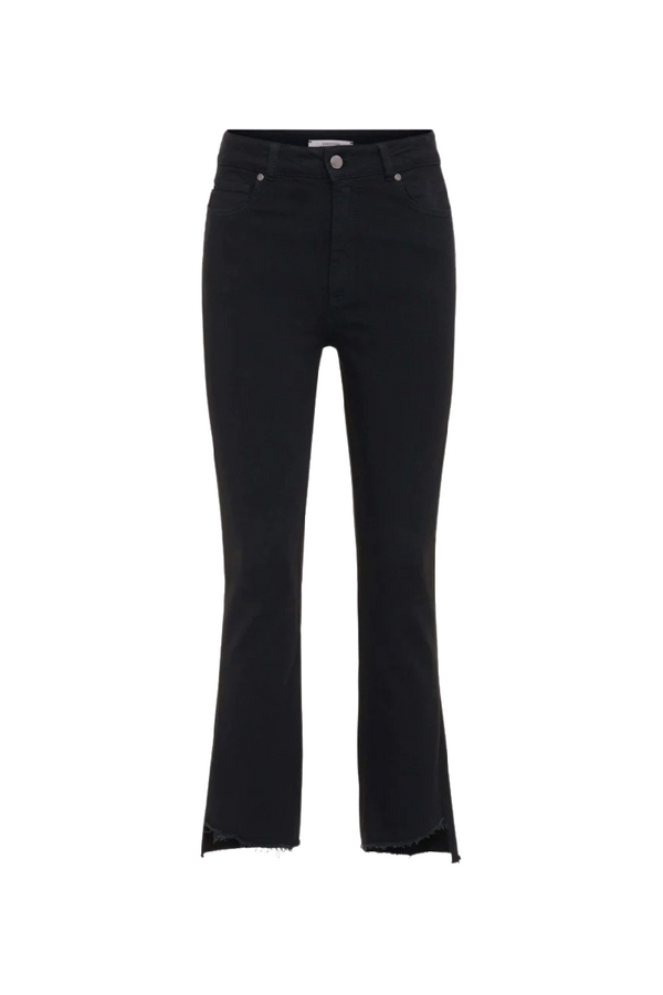 Black Kick Flared Jeans