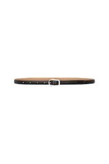 Black Skinny Belt