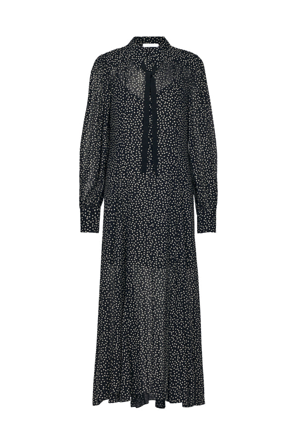 Dotty Chiffon Dress