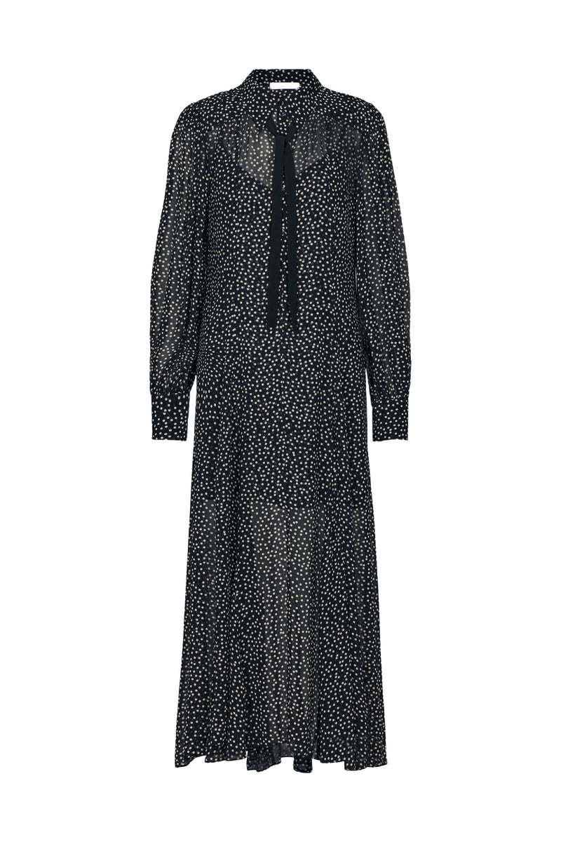 Dotty Chiffon Dress