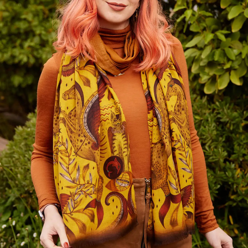 Odyssey Gold Modal Scarf