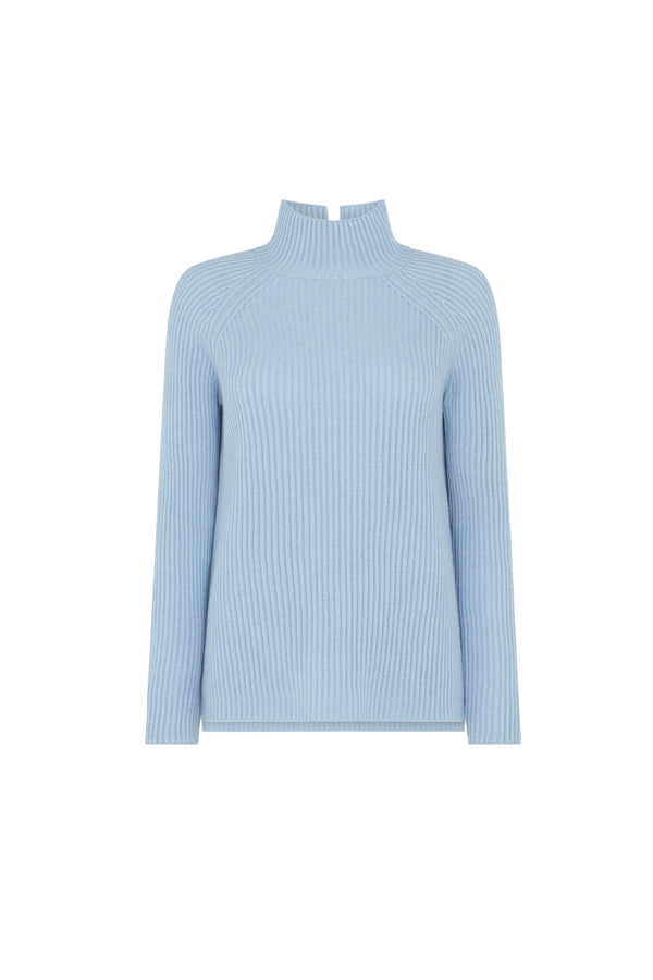 Sky Turtle Neck Sweater