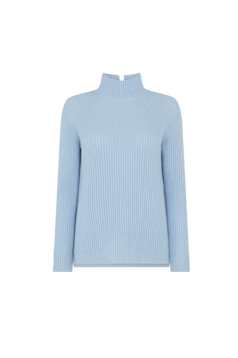 Sky Turtle Neck Sweater