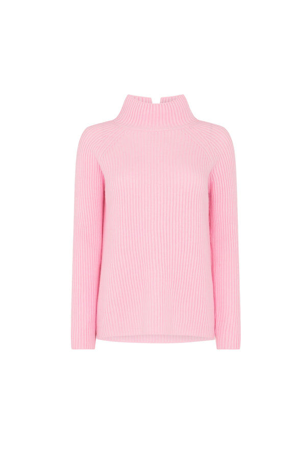 Pink Turtle Neck Sweater