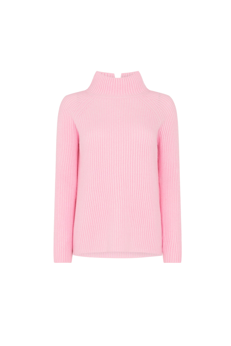 Pink Turtle Neck Sweater