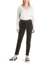Olive Velvet Jeans