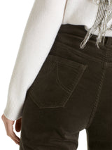 Olive Velvet Jeans