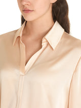 Biscuit Silk Blouse