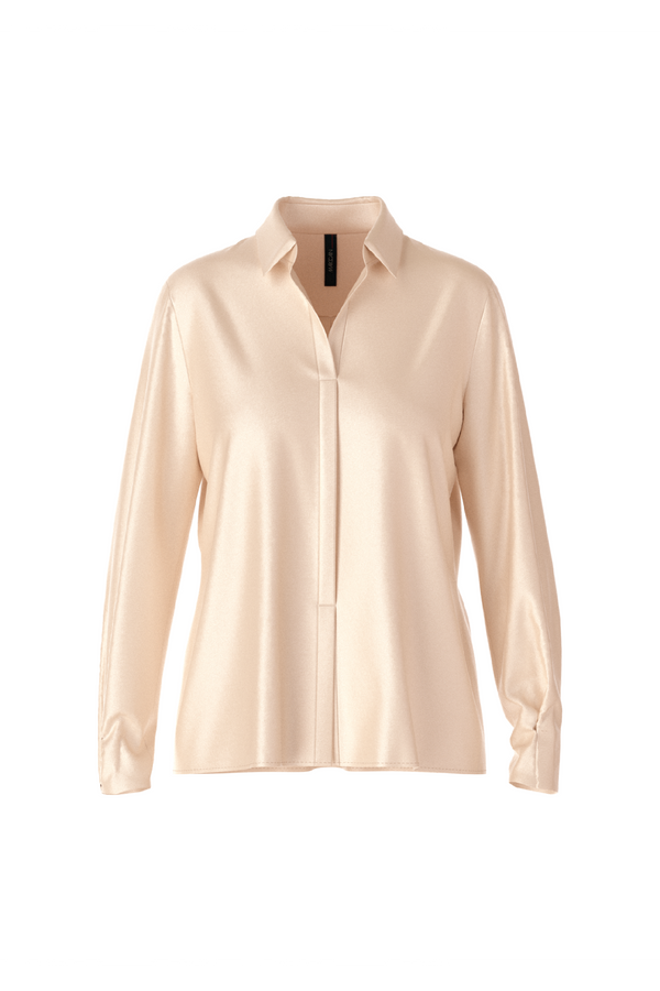 Biscuit Silk Blouse