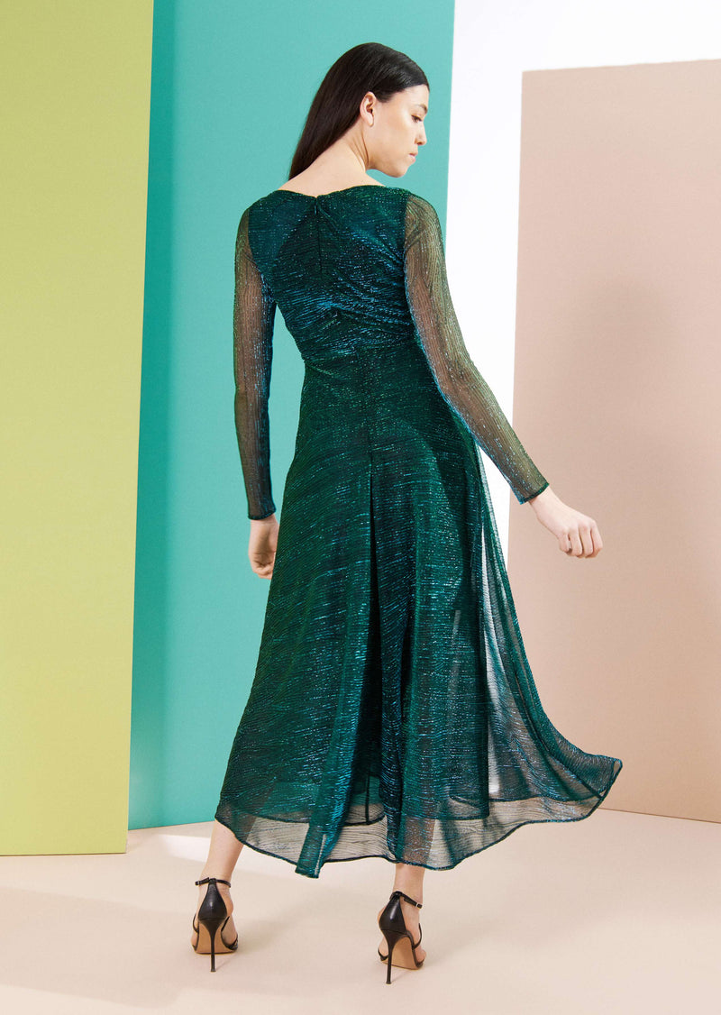 Emerald Voile Dress