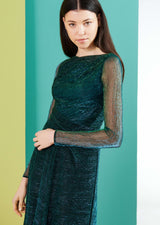 Emerald Voile Dress
