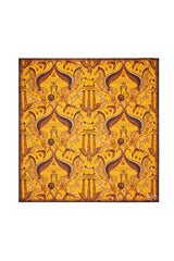 Odyssey Gold Silk Chiffon Scarf
