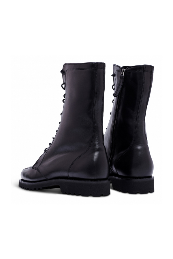 Black Leather Boot